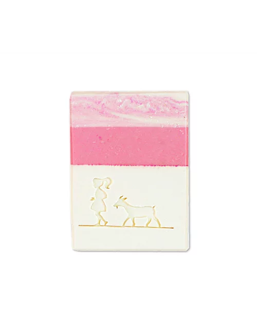 Naturseife Hand- & Duschseife - Heidi - mit Bio-Ziegenfrischmilch quer