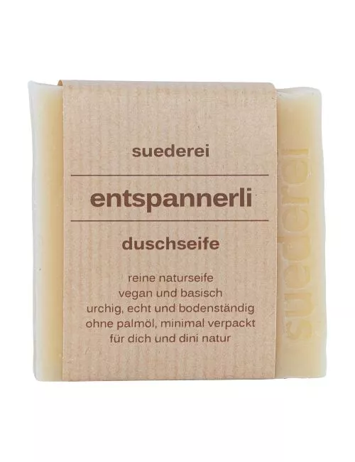 Entspannerli Duschseife mit Melisse - Naturseife vegan