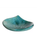 Schmuckschale Ton Oval - Azur Bronze seitlich