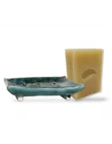 Set Seifenschale & Naturseife - All-in-One-Seife, Tulsi & Neem, vegan von Seifenmacher