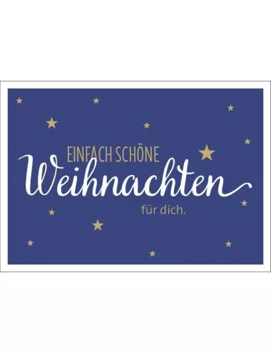 Weihnachtskarte & Spruchkarte "Weihnachten" Front