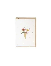 Glückwunsch- & Grusskarte - Blumen