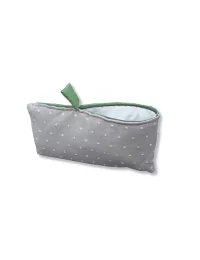 Bag in Bag, Necessaire Bandeau dentelle grün Rückseite