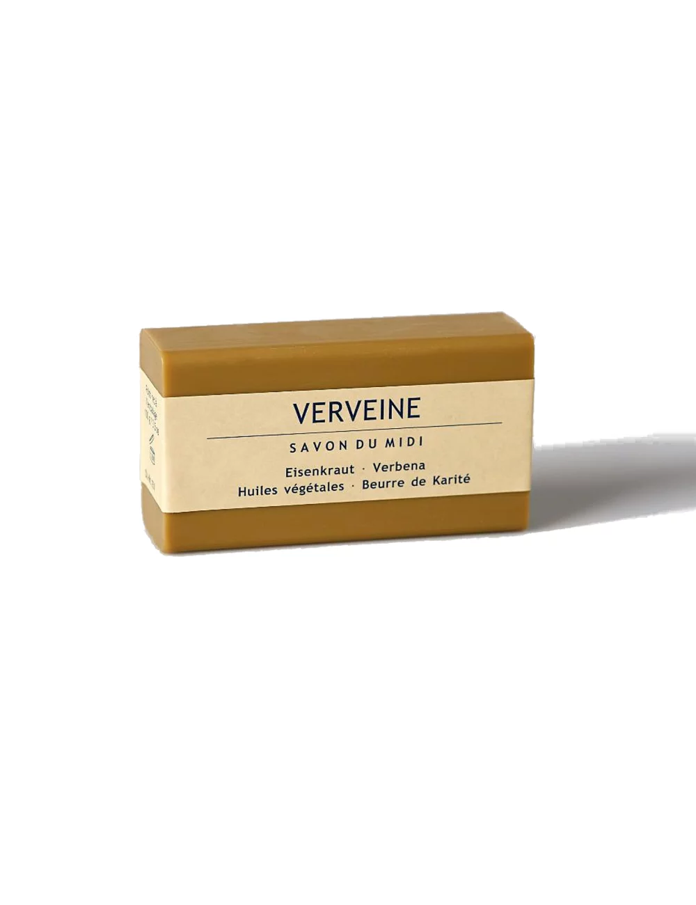 Bio-Seife Hand- & Duschseife mit Karité-Butter vegan - Verveine (Eisenkraut) - mit Verpackung Bio-Seife Hand- & Duschseife mit Karité-Butter vegan - Verveine (Eisenkraut) - mit Verpackung