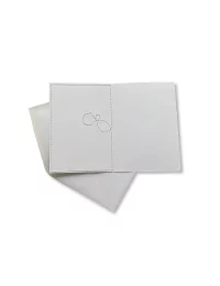 Glückwunsch- & Gruss Karte genäht - 3D Blüten rosé