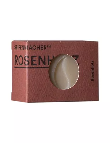Rosenholz Männerseife, Gesichtseife, Duschseife & All-in-One Naturseife - Schweizer Seife vegan