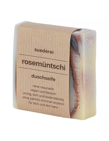 Rosemüntschi Wildrose Miniseife Duschseife - Naturseife vegan - unverpackt
