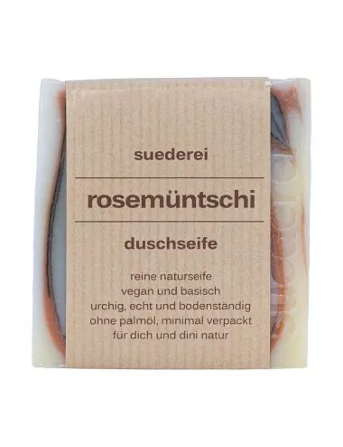 Rosemüntschi Wildrose Miniseife Duschseife - Naturseife vegan - unverpackt