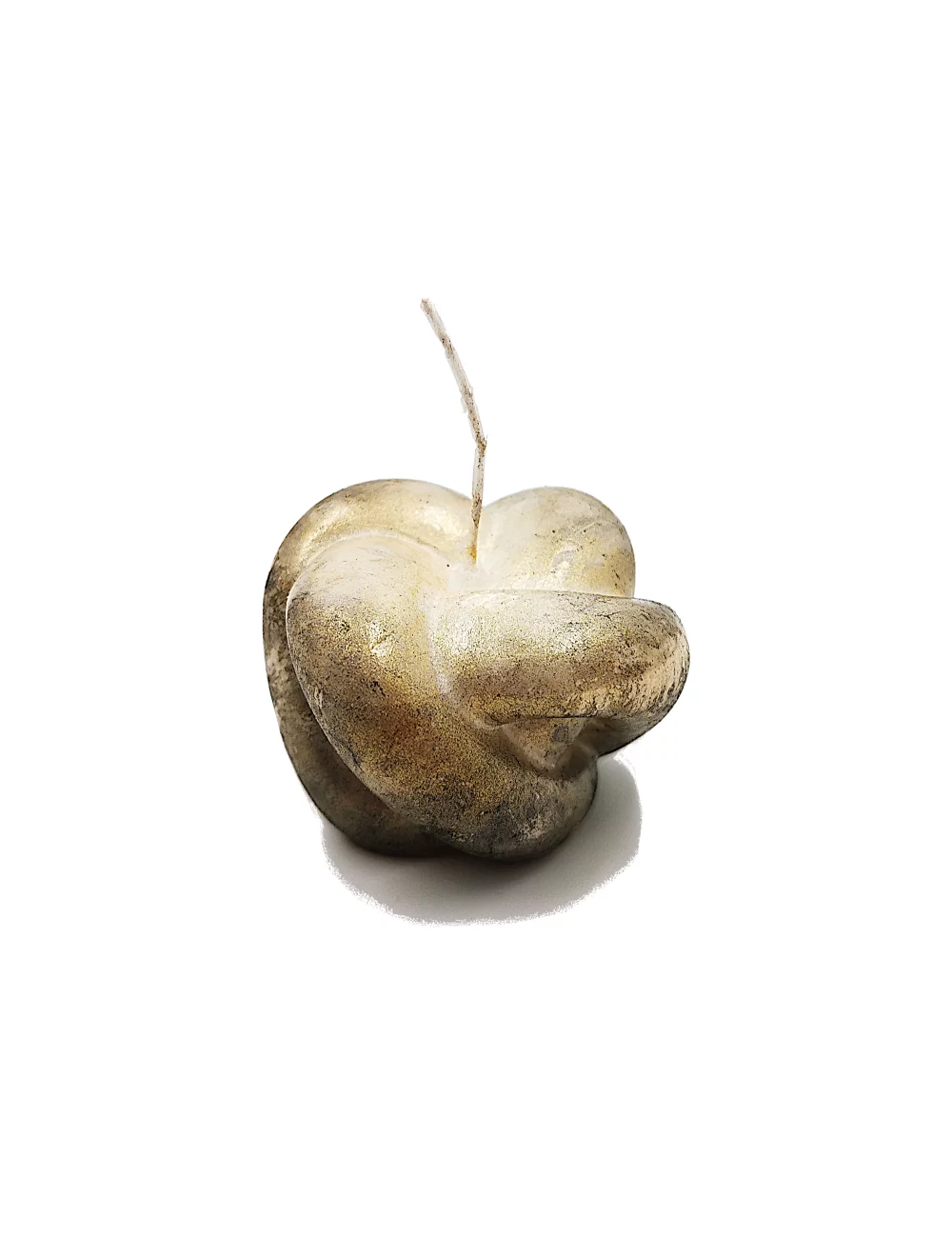 Olivenwachs-Kerze Knoten - kleine Olivenwachs-Kerze Knoten - kleine