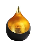 Teelicht & Goldlicht - Teelichschale Bola bronze-gold 15 cm