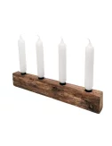 Kerzenständer 4er & Adventskranz