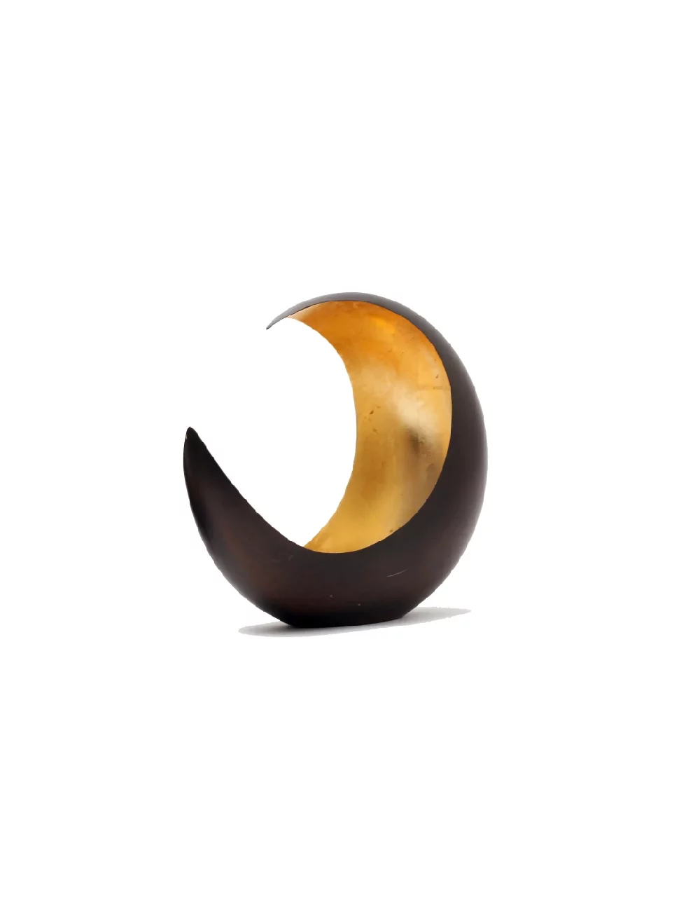 Teelicht & Goldlicht - Teelichschale Luna bronze-gold 15 cm Teelicht & Goldlicht - Teelichschale Luna bronze-gold 15 cm