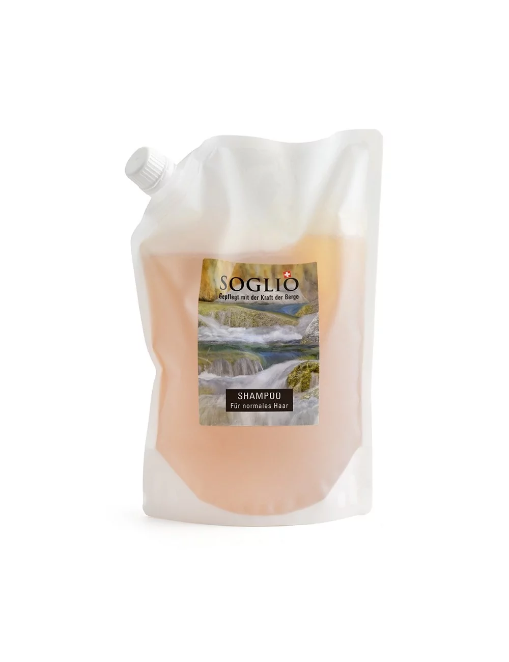 Haarpflege Shampoo normales Haar Nachfüll- und Familienpackung 1000 ml - Flüssigseife vegan