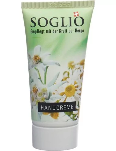 Handcreme leichte Handpflege 50 ml - mit Edelweissextrakt und Kamillenöl