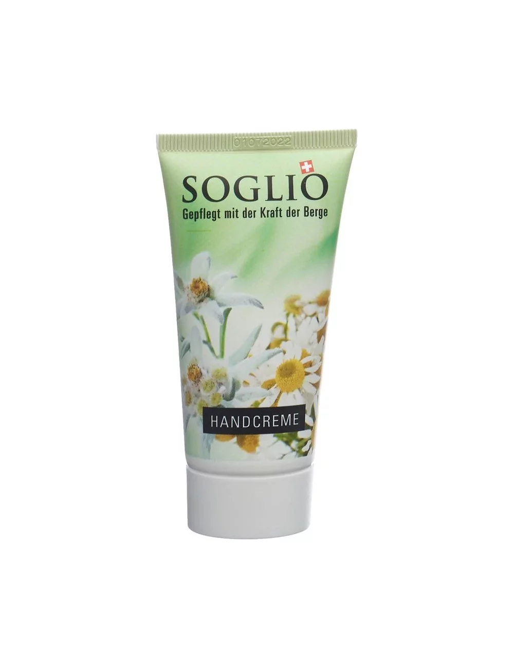 Handcreme leichte Handpflege 50 ml - mit Edelweissextrakt und Kamillenöl Handcreme leichte Handpflege 50 ml - mit Edelweissextrakt und Kamillenöl