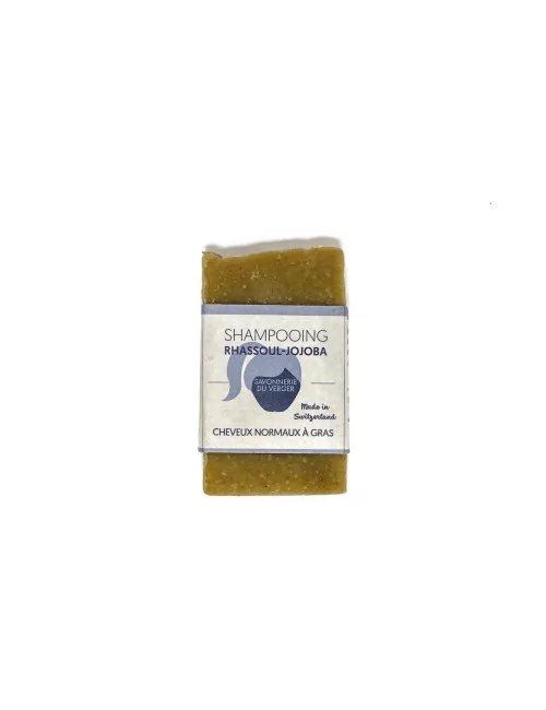 Rhassoul-Jojoba-Shampoo - feste Haarseife ohne Deko