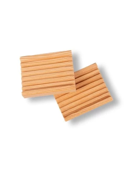 Seifenschale aus Lärchen-Holz aus der Schweiz - ohne Seife