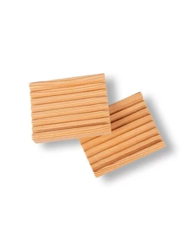 Seifenschale aus Lärchen-Holz aus der Schweiz - ohne Seife