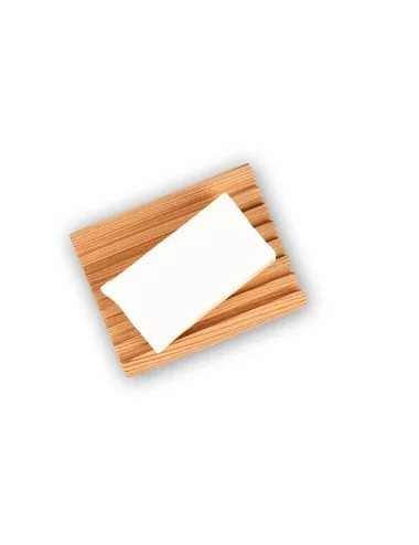Seifenschale aus Lärchen-Holz aus der Schweiz - ohne Seife