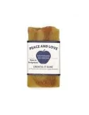 Peace And Love Hand- & Duschseife - Naturseife mit Hanföl & Bienenwachs vegan - ohne Deko