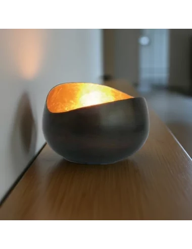 Teelicht & Goldlicht - Im Wohnzimmer auf Konsole