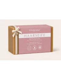 Aleppo-Haarseife Sensitiv mit Schwarzkümmelöl – für empfindliche Kopfhaut, vegan & BDIH-zertifiziert - als Geschenk