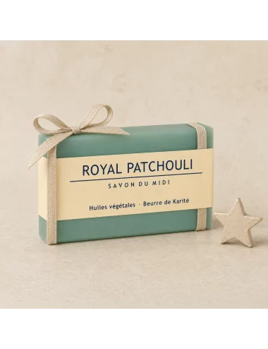 Hand- & Duschseife mit Bio-Karité-Butter vegan - Royal Patchouli - als Geschenk Hand- & Duschseife mit Bio-Karité-Butter vegan - Royal Patchouli - als Geschenk