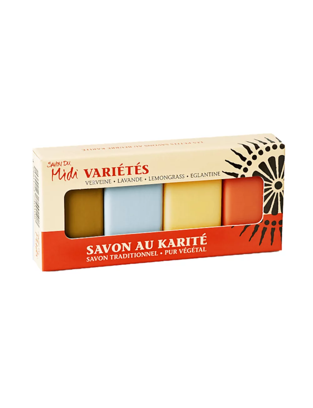 Set Gästeseife - Miniseife Variétés Hand- & Duschseife mit Bio-Karité-Butter, vegan - verpackt Set Gästeseife - Miniseife Variétés Hand- & Duschseife mit Bio-Karité-Butter, vegan - verpackt