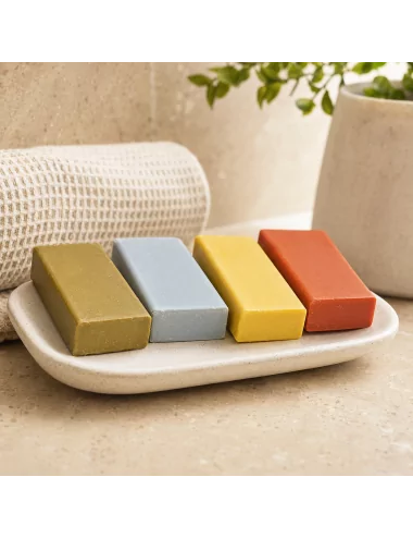 Set Gästeseife - Miniseife Variétés Hand- & Duschseife mit Bio-Karité-Butter, vegan - verpackt