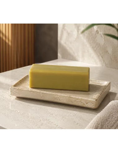 Hand- & Duschseife mit Bio-Karité-Butter vegan - Lindeblüte - mit Verpackung