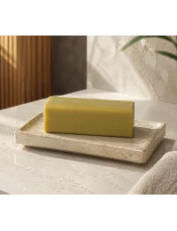 Hand- & Duschseife mit Bio-Karité-Butter vegan - Lindeblüte - mit Verpackung