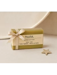 Hand- & Duschseife mit Bio-Karité-Butter vegan - Lindenblüte - als Geschenk