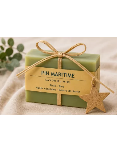 Bio-Seife Hand- & Duschseife mit Karité-Butter vegan - Pin Maritime - als Geschenk Bio-Seife Hand- & Duschseife mit Karité-Butter vegan - Pin Maritime - als Geschenk