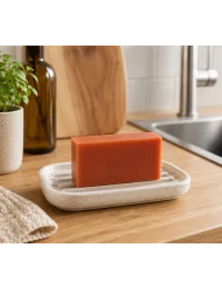 Hand- & Duschseife mit Bio-Karité-Butter vegan - Sandelholz - bei Lavabo in Küche