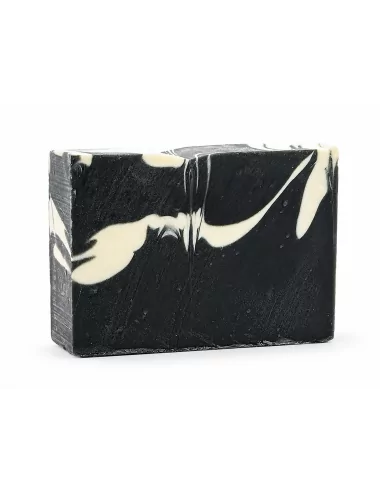 Allrounder - & Reinigungseife Gesicht & Körper mit Kohle - Naturseife Detox Soap - mit Verpackung