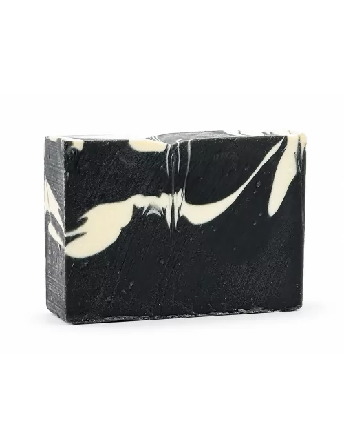 Allrounder - & Reinigungseife Gesicht & Körper mit Kohle - Naturseife Detox Soap - mit Verpackung