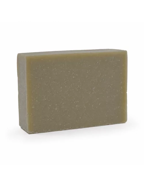 Gesicht - & Duschseife mit Eisenkraut & grüner Ton - Naturseife Green Earth Soap - mit Verpackung