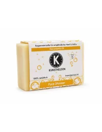 Gesicht - & Duschseife mit Macadamiaöl - Naturseife Pure Shower - mit Verpackung
