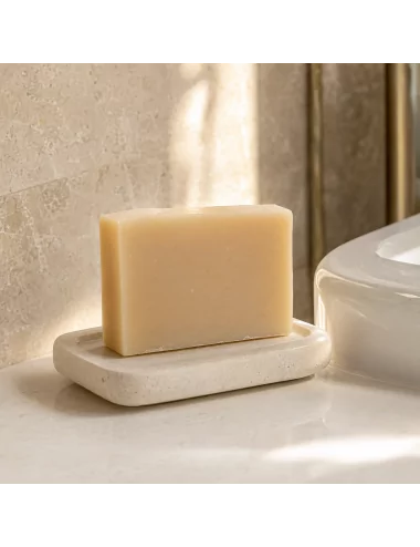 Gesicht - & Duschseife mit Macadamiaöl - Naturseife Pure Shower - mit Verpackung