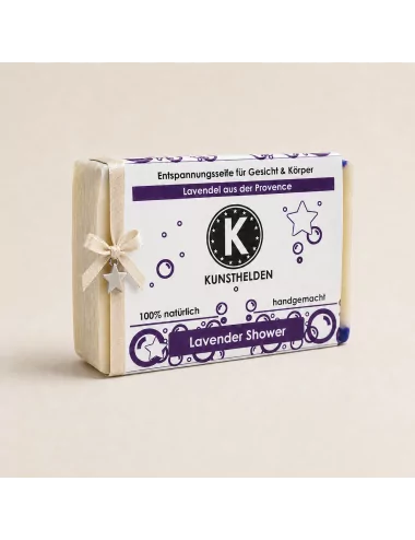 Gesicht - & Duschseife mit Lavendel - Naturseife Lavender Shower - als Geschenk Gesicht - & Duschseife mit Lavendel - Naturseife Lavender Shower - als Geschenk