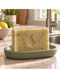 Naturseife Schweiz vegan | basische Haarseife & All-in-One-Seife| handgemachte Seife - Rosmarin Gästeseife, Geschenkseife, Mini