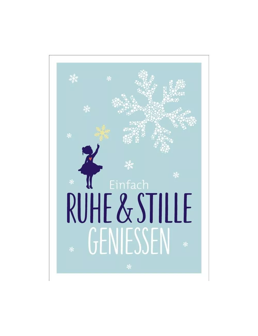 Postkarte & Spruchkarte "Ruhe & Stille" Postkarte & Spruchkarte "Ruhe & Stille"