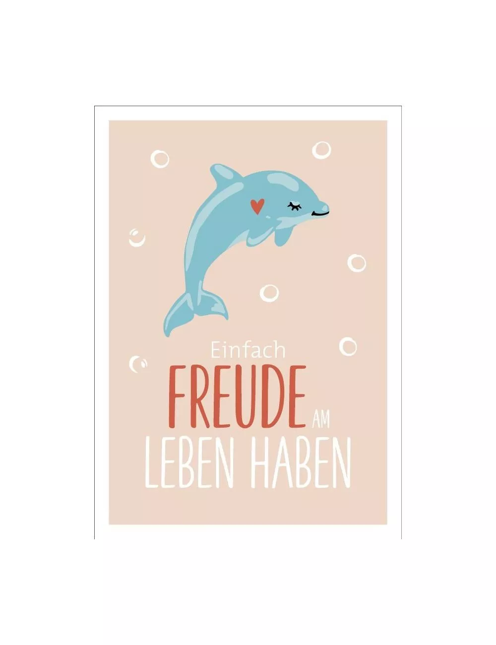 Postkarte & Spruchkarte "Freude" Postkarte & Spruchkarte "Freude"