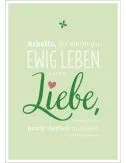 Postkarte & Spruchkarte "Arbeiten"