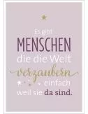 Postkarte & Spruchkarte "Menschen"