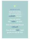 Postkarte & Spruchkarte "Wünsche"