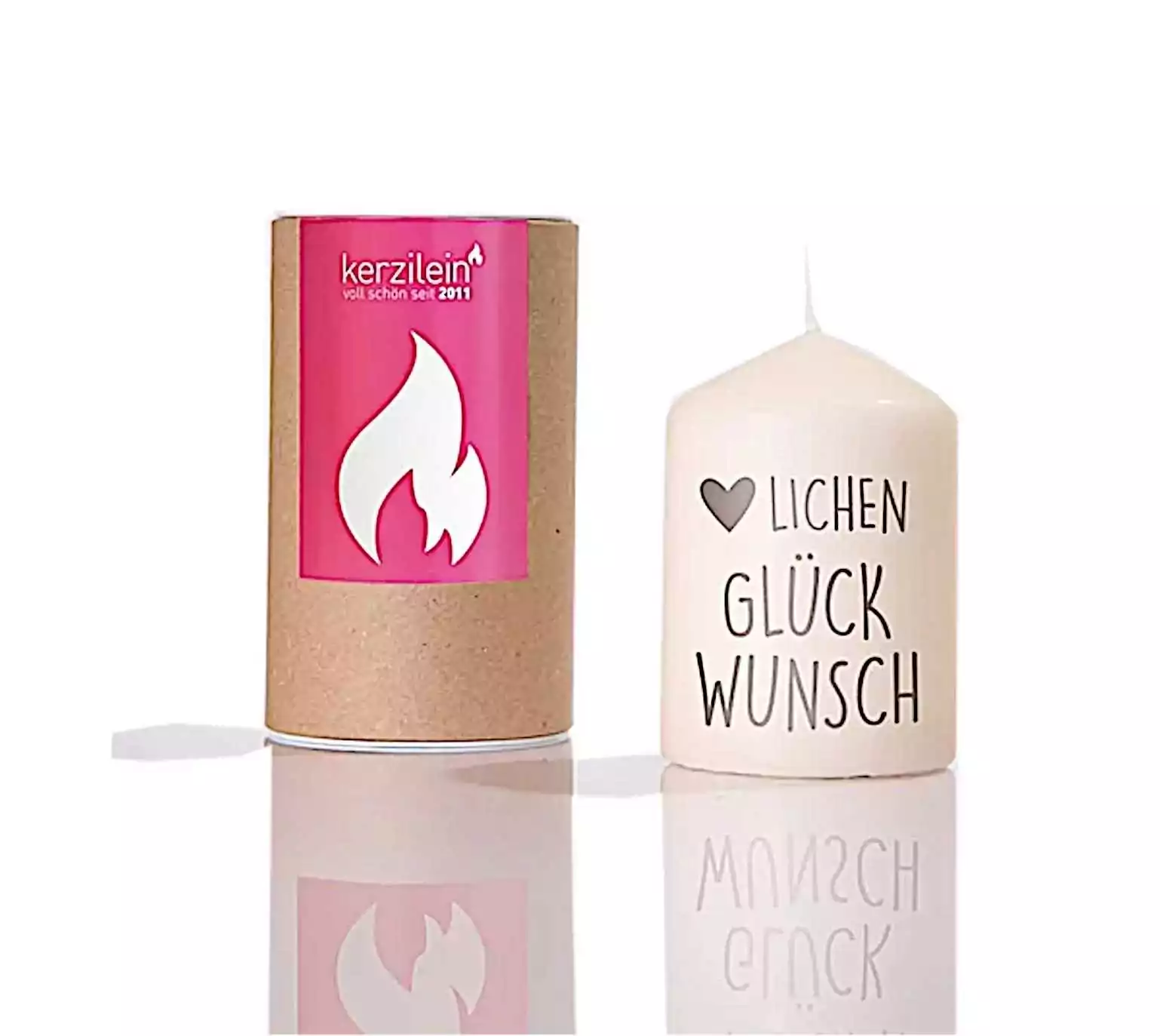 Kerzen mit Botschaft